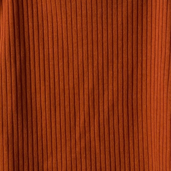 Orange Kiss Tank Top Spaghetti Straps Burnt Orange Medium Womens - Picture 4 of 6